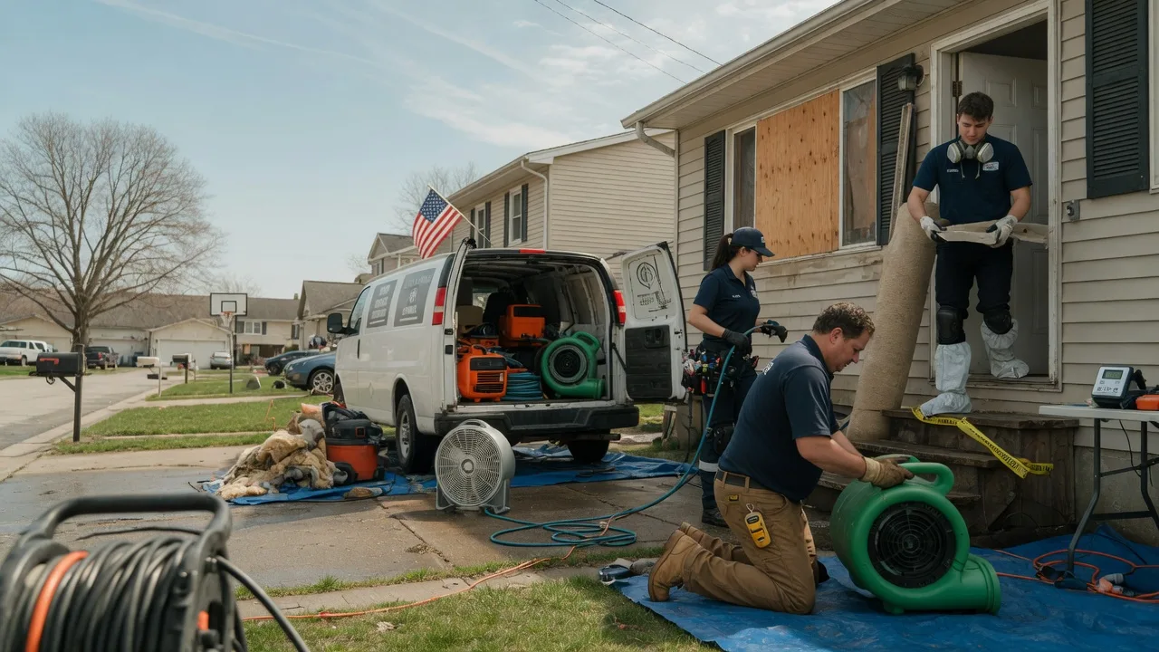 Water Damage Restoration in West Milford, WV near me